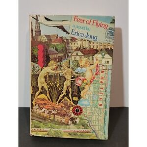Fear of Flying: Erica Jong 1973 Hardcover Novel Holt Rinehart